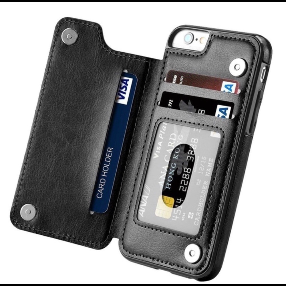 iPhone 7 men & women magnetic leather case.